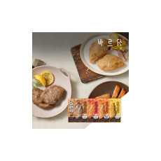 바르닭 크런치 닭가슴살 4종 혼합 16팩 